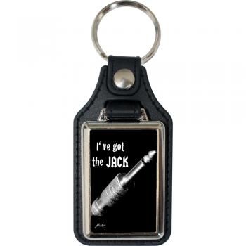 Leder-Schlüsselanhänger mit Motiv – Jack – 06273/7 aus der Serie  ROCK YOU© MUSIC