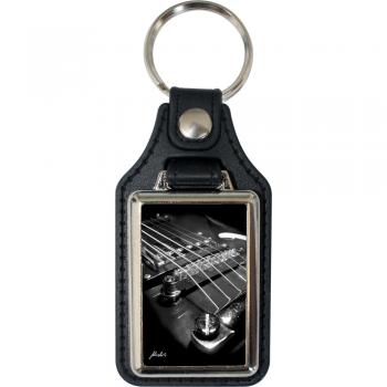 Leder-Schlüsselanhänger mit Motiv – Magnetic Fields – 06274/1 aus der Serie  ROCK YOU© MUSIC