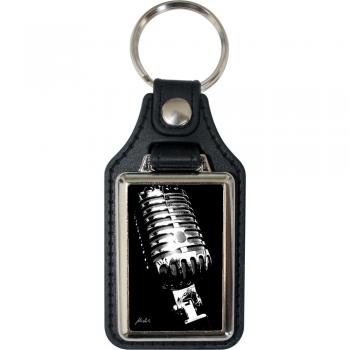 Leder-Schlüsselanhänger mit Motiv – Rackabones – 06274/8 aus der Serie  ROCK YOU© MUSIC