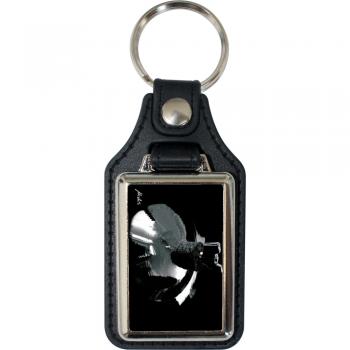 Leder-Schlüsselanhänger mit Motiv – surfing symbol – 06275/2 aus der Serie  ROCK YOU© MUSIC