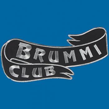 Rückenaufnäher Banderole - Brummi Club - 08522 - Gr. ca. 25 x 11 cm - Patches Stick Applikation