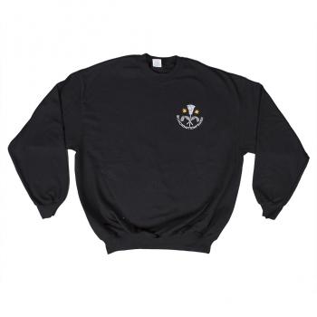 Sweatshirt mit Einstickung - Schornsteinfeger - 09087 schwarz Gr. M