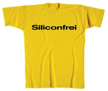 T-Shirt unisex mit Aufdruck - Siliconfrei - 09506 gelb - Gr. S-XXL