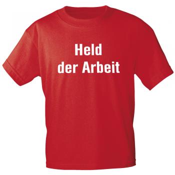 T-Shirt - Held der Arbeit - 10662 rot Gr. 3XL