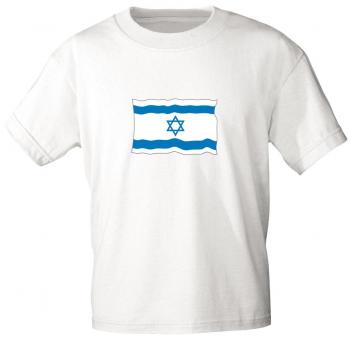 T-Shirt mit Print - ISRAEL Fahne Flagge - 10824 XL