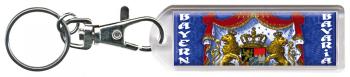 Schlüsselanhänger Keyholder - Bayern-Bavaria - Gr. ca. 2,5x7cm - 13205