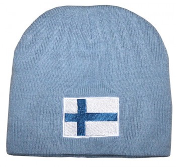Beanie Mütze Norwegen 54896 blau