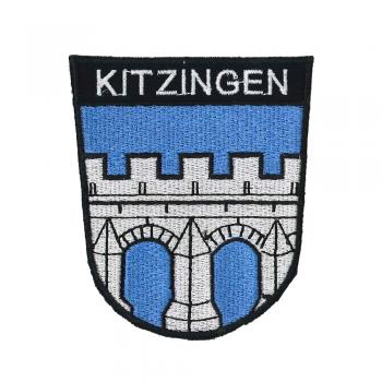 Aufnäher Patches Wappen Kitzingen Gr. ca. 7,8 x 9 cm 01673