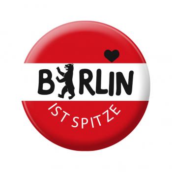 Magnetbutton - Berlin ist Spitze  - 16821 - Gr. ca. 5,7 cm