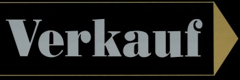 Hinweisschild - VERKAUF - 308486 - Gr. 30 x 10 cm - Laden Geschäft Firma