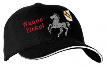 Baseballcap mit Einstickung - Wanne-Eickel - 68645 schwarz