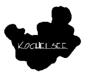 Aufkleber Wandapplikation - Kochelsee - AP2027 -  versch. Größen