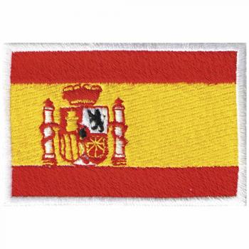 Aufnäher Patches Applikation Länderfahne - SPANIEN SPAIN - 20470 - Gr. 8x5cm