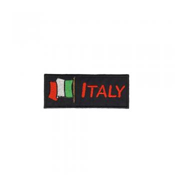 Aufnäher Patches Italy Fahne Gr. ca. 8,5 x 3,5 cm 20649