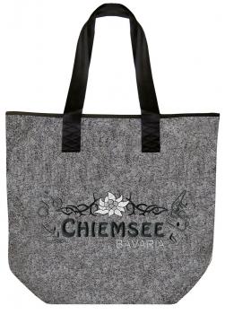 Filztasche mit Stickerei - CHIEMSEE Bavaria - 26079 - Shopper Tasche Bag