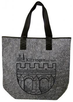 Filztasche mit Einstickung - Kitzingen am Main - 26241 Shoppertasche Gr. ca. 46,5cm x 39,5cm