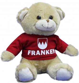 Plüsch - Teddybär mit Shirt - Franken - 27003 - Größe ca 26cm
