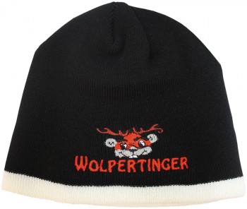 Beanie Mütze Wolpertinger 55627 schwarz