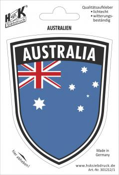 PVC Aufkleber - AUSTRALIA - Australien - 301212/1 - Gr. ca. 7,9 x 10 cm