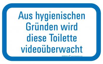 Hinweisschild - Türschild - GASTRONOMIE - Aus hygienischen Gründen...- 308298/16