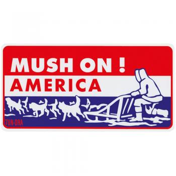 PST-Schild - MUSH ON - AMERICA - Gr. ca. 30 x 15 cm - 309220