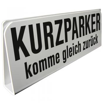 Klemmschild fuer Sonnenblende Auto - THW im Einsatz - 309503 Gr. ca. 29,5cm x 10cm x 2,5cm