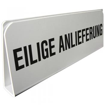 Klemmschild fuer Sonnenblende Auto - Eilige Anlieferung - 309515 Gr. ca. 29,5cm x 10cm x 2,5cm