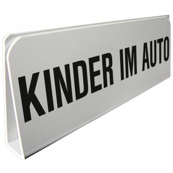 Klemmschild fuer Sonnenblende Auto - Kinder im Auto - 309517 Gr. ca. 29,5cm x 10cm x 2,5cm