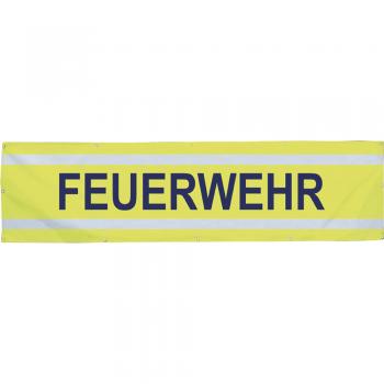 Banner Werbebanner - Feuerwehr - Gr. 3m x 1m - Spannband - 309914