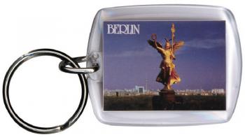 Schlüsselanhänger - Berlin - Gr. ca. 6x4cm - 03547 - Keyholder Anhänger mit Motiv