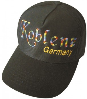 Baseballcap mit Einstickung - KOBLENZ GERMANY - 68898 schwarz