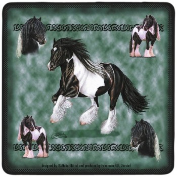 Untersetzer 2er Set - Pferdemotiv Tinker - 23506 Gr. ca. 10 x 10 cm