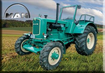 Magnet Kühlschrankmagnet - Traktor MAN - Gr. ca. 8 x 5,5 cm - 36552