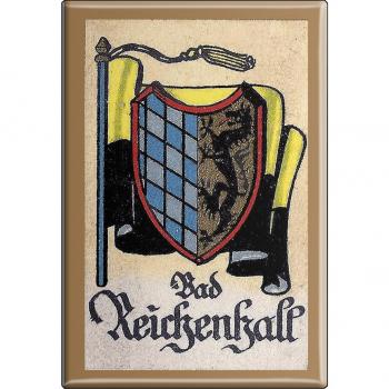 Küchenmagnet - Wappen Bad Reichenhall - Gr. ca. 8 x 5,5 cm - 37508 - Magnet Kühlschrankmagnet