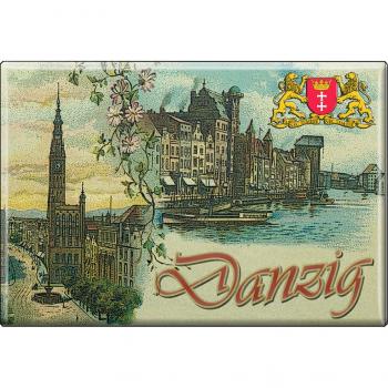MAGNET - Danzig - Gr.8x5,5 cm - 37608 - Küchenmagnet