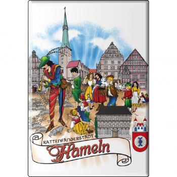 MAGNET - Hameln - Gr. ca. 8 x 5,5 cm - 37628 - Küchenmagnet