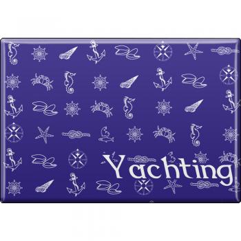 Küchenmagnet - Yachting - Gr. ca. 8 x 5,5 cm - 37656 - Magnet
