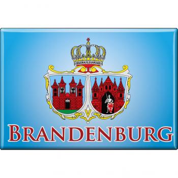 STÄDTEMAGNET - Brandenburg - Gr. 8 x 5,5 cm - 38720 - Küchenmagnet