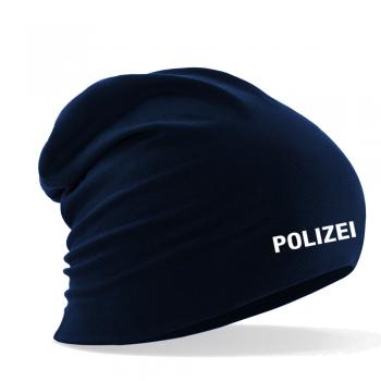 Longbeanie Slouch-Beanie Sommerbeanie - POLIZEI - 55702