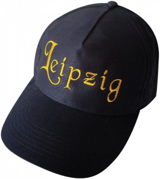 Baseballcap mit Einstickung - LEIPZIG - 68864 schwarz