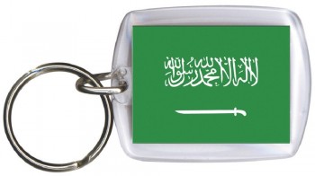 Schlüsselanhänger Anhänger - SAUDI ARABIEN - Gr. ca. 4x5cm - 81143 - Keyholder WM Länder