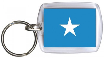 Schlüsselanhänger Anhänger - SOMALIA - Gr. ca. 4x5cm - 81153 - Keyholder WM Länder
