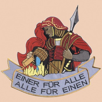 Aufnäher XL Patches - FEUERWEHR... - Gr. ca. 25cm x 25cm - 07350