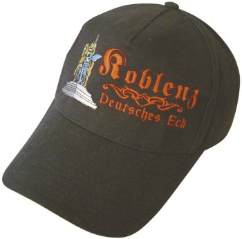 Baseballcap mit Einstickung - KOBLENZ Deutsches Eck - 68897 schwarz