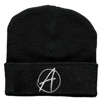 Hip-Hop Mütze A für Anarchie 50976 schwarz