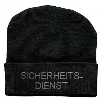Hip-Hop Mütze Sicherheitsdienst 51054 schwarz
