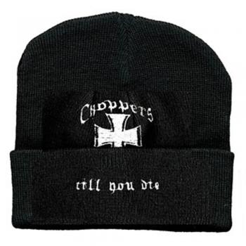 Hip-Hop Mütze Choppers till you die 51084 schwarz