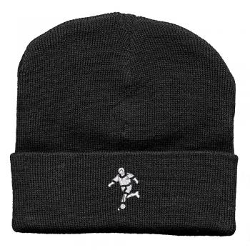 Hip-Hop Mütze Fußballspieler 51266 schwarz