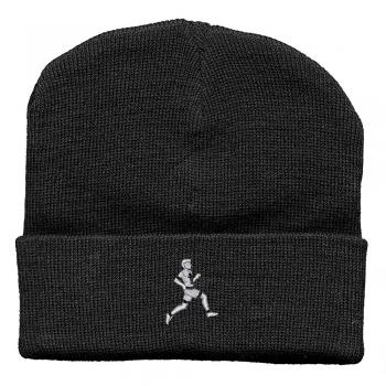 Hip-Hop Mütze mit Einstickung Jogger 51268 schwarz