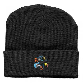 Hip-Hop Mütze Daddys Rockstar 51291 schwarz